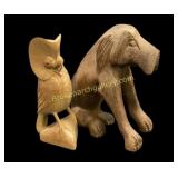 Carved Wood Animals