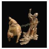 Two Chinese  Carvings