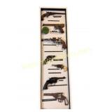 Vintage Handgun Display Board