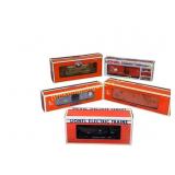 Lot of Five Boxed Lionel Freight Cars
