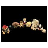 Group of Vintage Plush Animals