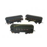 Lot of Three Prewar Lionel Passenger Cars