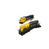 Lionel Engines, Santa Fe 8756 and Alaska 8811