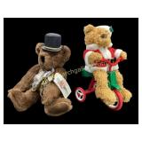 Two Vintage Toy Bears