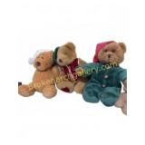 Holiday Plush Teddy Bear Trio: Ganz, Galerie,