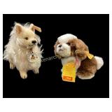 Two Steiff Dogs