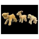 Three Steiff Animals