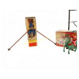 Balancing Bear and Acrobat on Horse Toys with