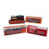 Lot of Four Boxed Lionel Freight Cars