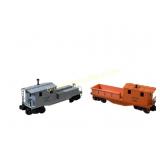 Two Lionel D.L. & W. Caboose Cars, No. 6419 and