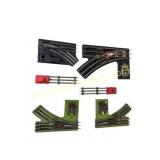 Six Lionel Train Track Accessories