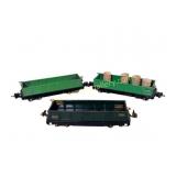 Three Prewar Lionel Flatcars