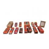 Assorted Lot of Model Train Boxes & Accessories