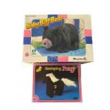 Galloping Pony and Baby Biff Bear in Boxes