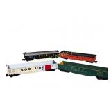 Four G Scale Aristo Craft Gondola Cars