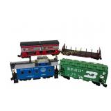 Lot of Four Aristo-Craft G Scale Train Cars