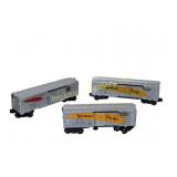 Three Lionel W.P. Box Car