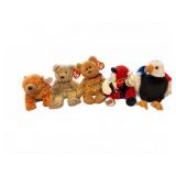 TY Beanie Babies Bear and Animal Plush Lot