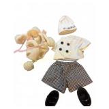 Toy Bear Clothing Set with Accessories