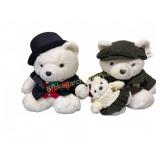 Dressed Plush Bears, 2003 Set