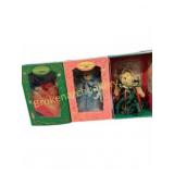 Muffy VanderBear Holiday Bear Trio in Boxes