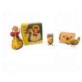 Tin Wind-Up Toys in Original Boxes, No Keys