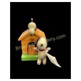 Steiff Snoopy and Musical Doghouse