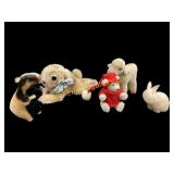 Five Steiff Small Animals