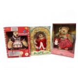 3 Muffy VanderBear Holiday Bears
