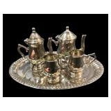 Godinger Miniature Coffee Set