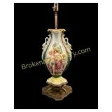 Italian Capodimonte Table Lamp