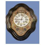 French Napoleon III Wall Clock