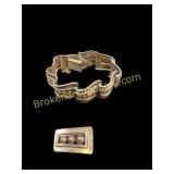 Mexican Sterling Bracelet and Brooch