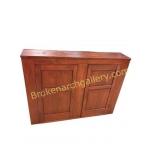 Country Cherry Two-Door Canning Cupboard