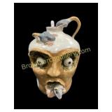 Southern Folk Art Face Jug