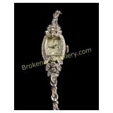 Hamilton White Gold Cocktail Watch