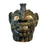 William Flowers Face Jug