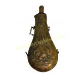 Civil War Era Copper Powder Horn