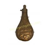 Civil War Era Copper Powder Horne