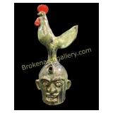 Southern Folk Pottery Rooster Jug
