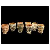 Incolay Stone Mythology Cups