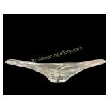 Daum French Crystal Centerpiece Bowl