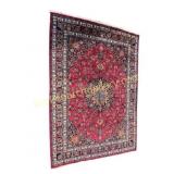 Persian Mashad Wool Area Rug