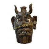 Bill Flowers Devil Face Jug