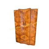 Art Deco burl walnut wardrobe