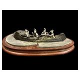 Fine Pewter Work Sculpture