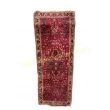 Sarouk Red Runner Rug