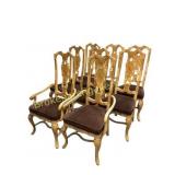 Set of Eight Drexel Heritage Sketchbook Chairs