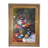 Floral Still Life Oil Painting