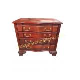 Wellington Hall Serpentine-Front Drawer Chest